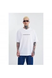 Unisex Oversized T-shirt - White - Dangerous But Fun