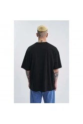 Unisex Oversized T-shirt - Black - Dangerous But Fun