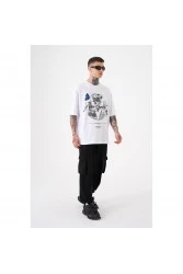 Unisex Oversized T-shirt - White - Free Spirit