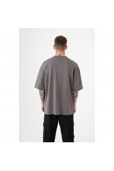 Unisex Oversized T-shirt - Dark Gray - Free Spirit