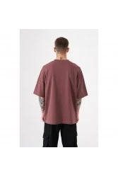 Unisex Oversized T-shirt - Damson - Free Spirit