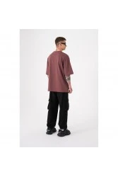 Unisex Oversized T-shirt - Damson - Free Spirit