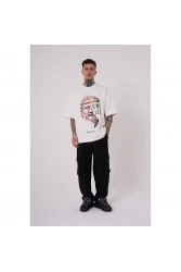 Unisex Oversized T-shirt - Ecru - Platon