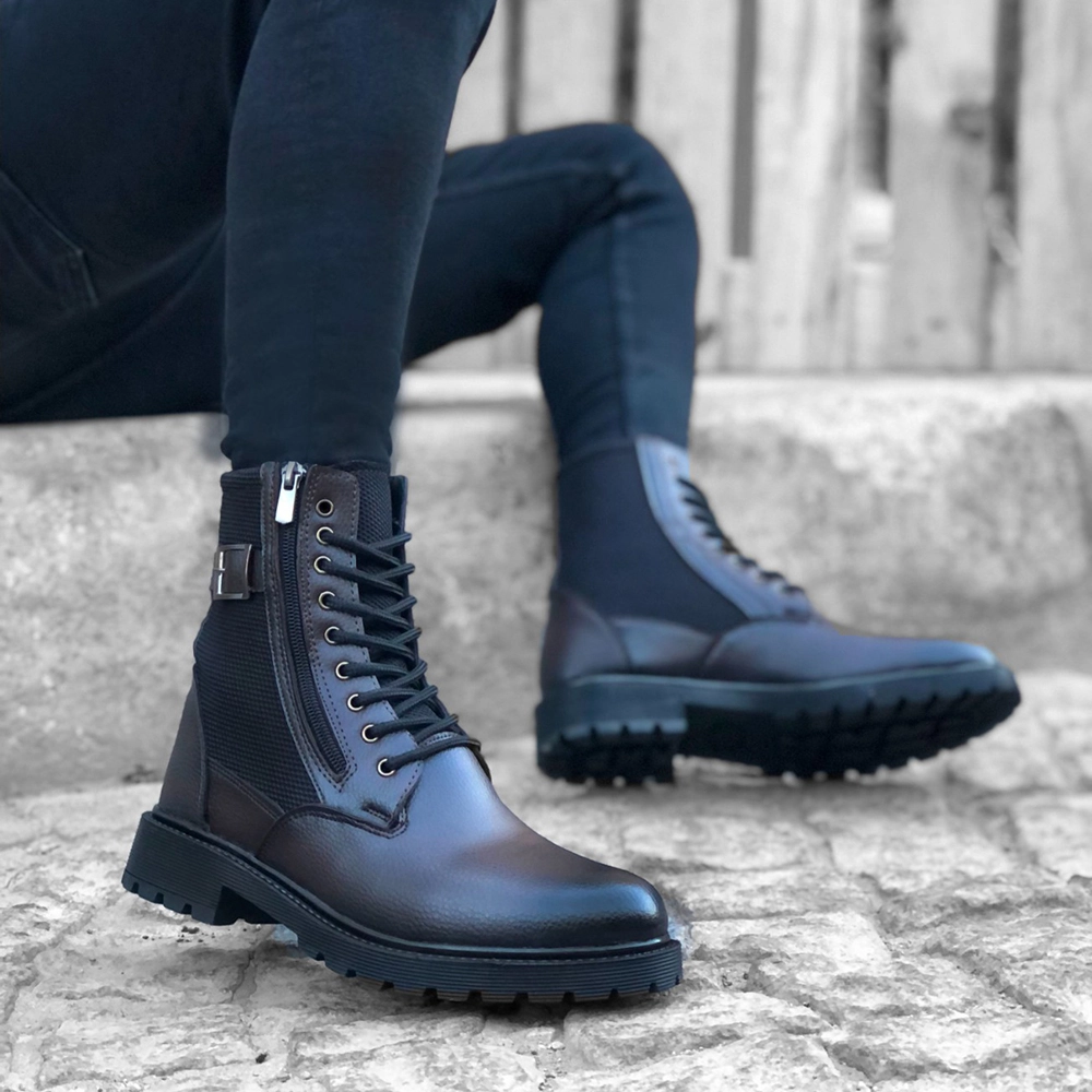 Mens Boots - Brown - 0218