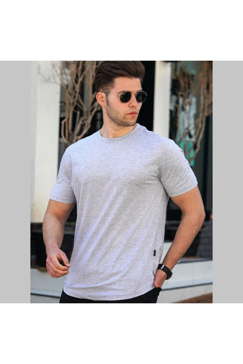 Mens T-shirt - Gray - 4951