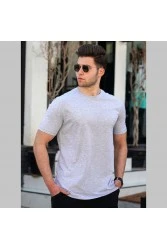 Mens T-shirt - Gray - 4951
