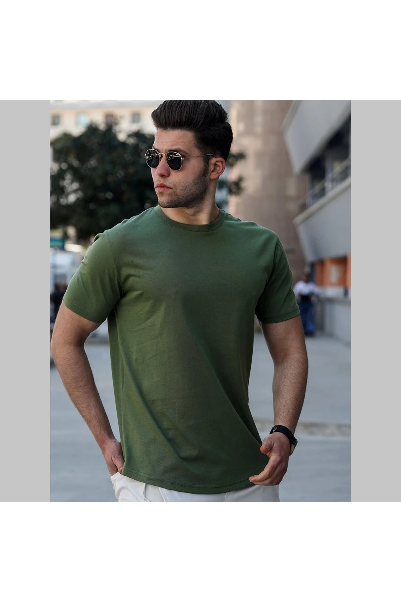 Mens T-shirt - Khaki - 4951