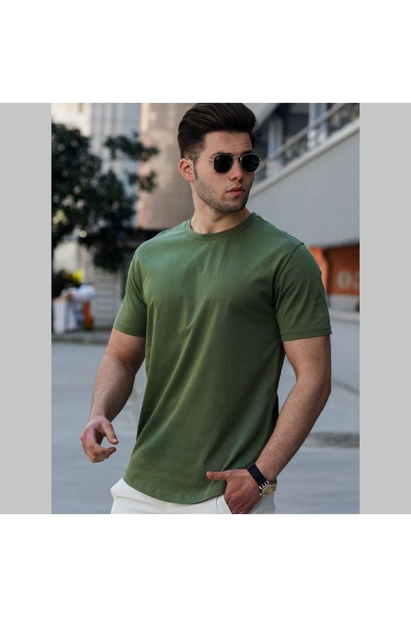 Mens T-shirt - Khaki - 4951