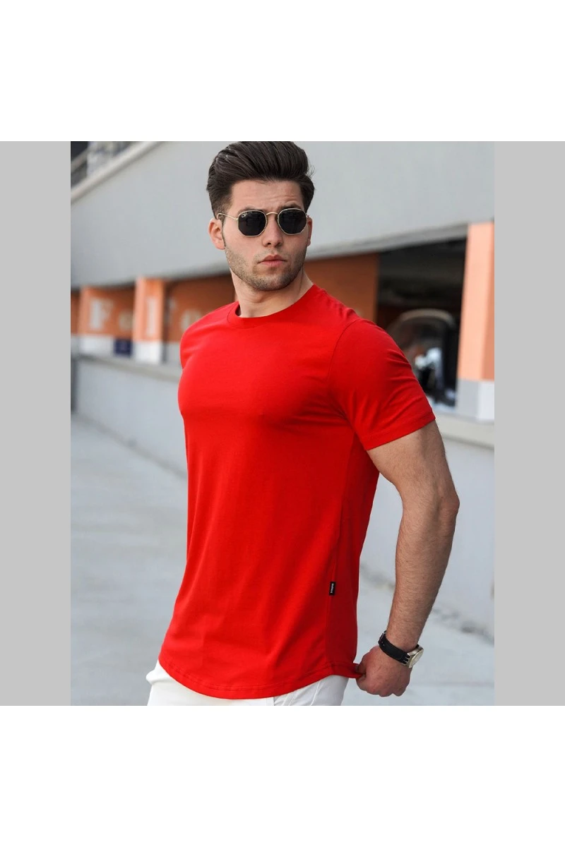 Mens T-shirt - Red - 4951