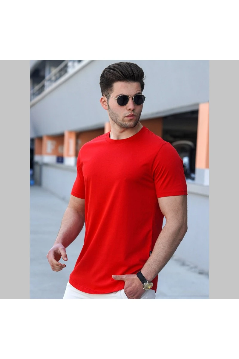 Mens T-shirt - Red - 4951