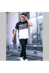 Mens T-shirt - Black - 5826