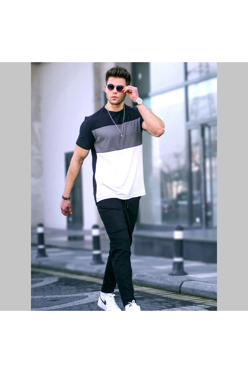 Mens T-shirt - Black - 5826