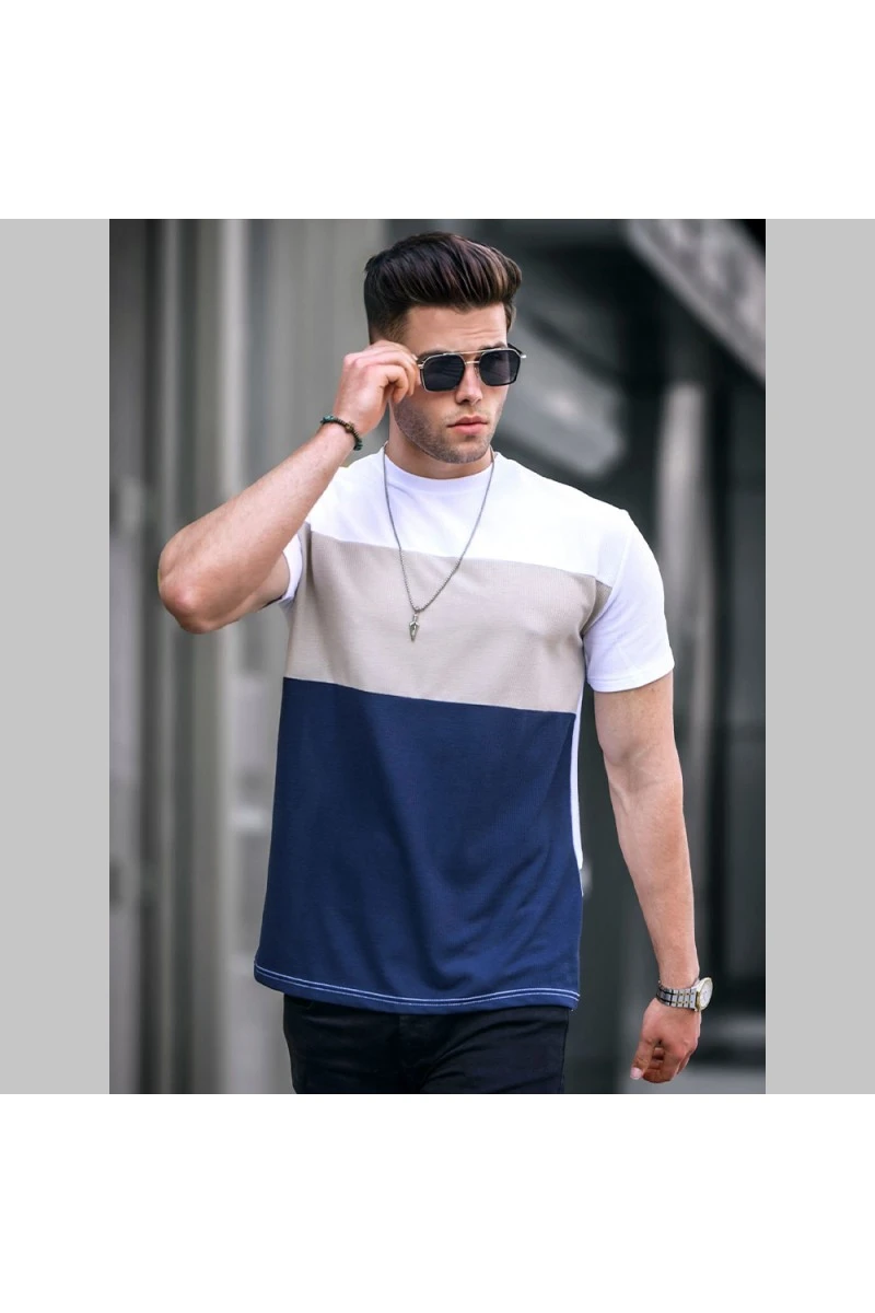 Mens T-shirt - White - 5826