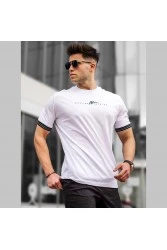 Mens T-shirt - White - 5849