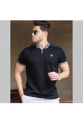 Mens T-shirt - Black - 9281