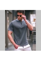 Mens T-shirt - Dark Gray - 9281