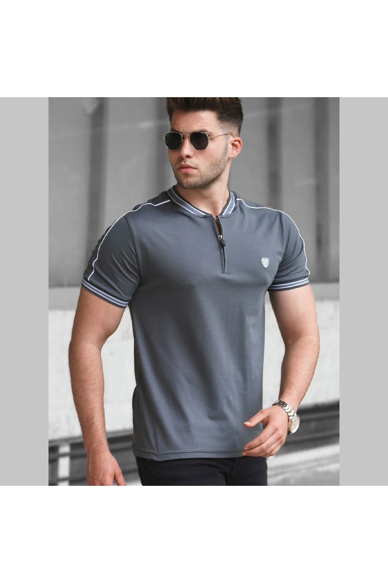 Mens T-shirt - Dark Gray - 9281