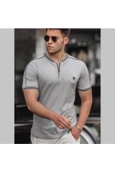 Mens T-shirt - Gray - 9281