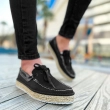 Mens Espadrilles - Black - 311