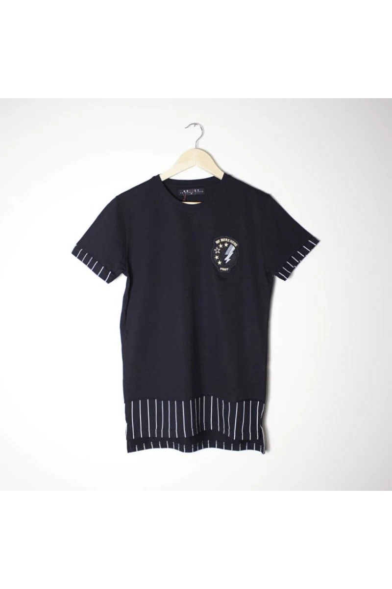 Men's T-shirt  - Black - We Were Here First