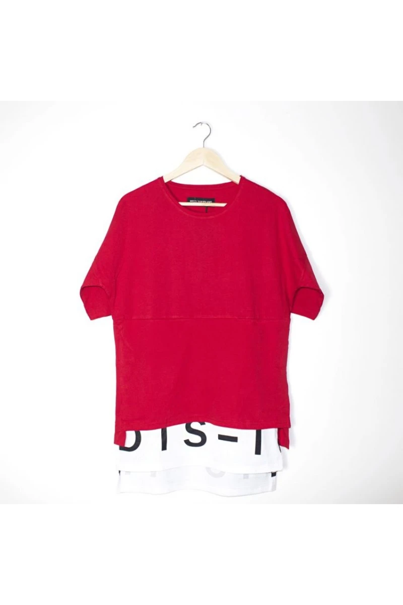 Men's Oversized T-shirt - Red