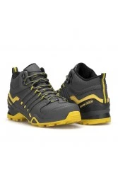 Unisex Hiking Boots - Grey Yellow - DS4.Montana