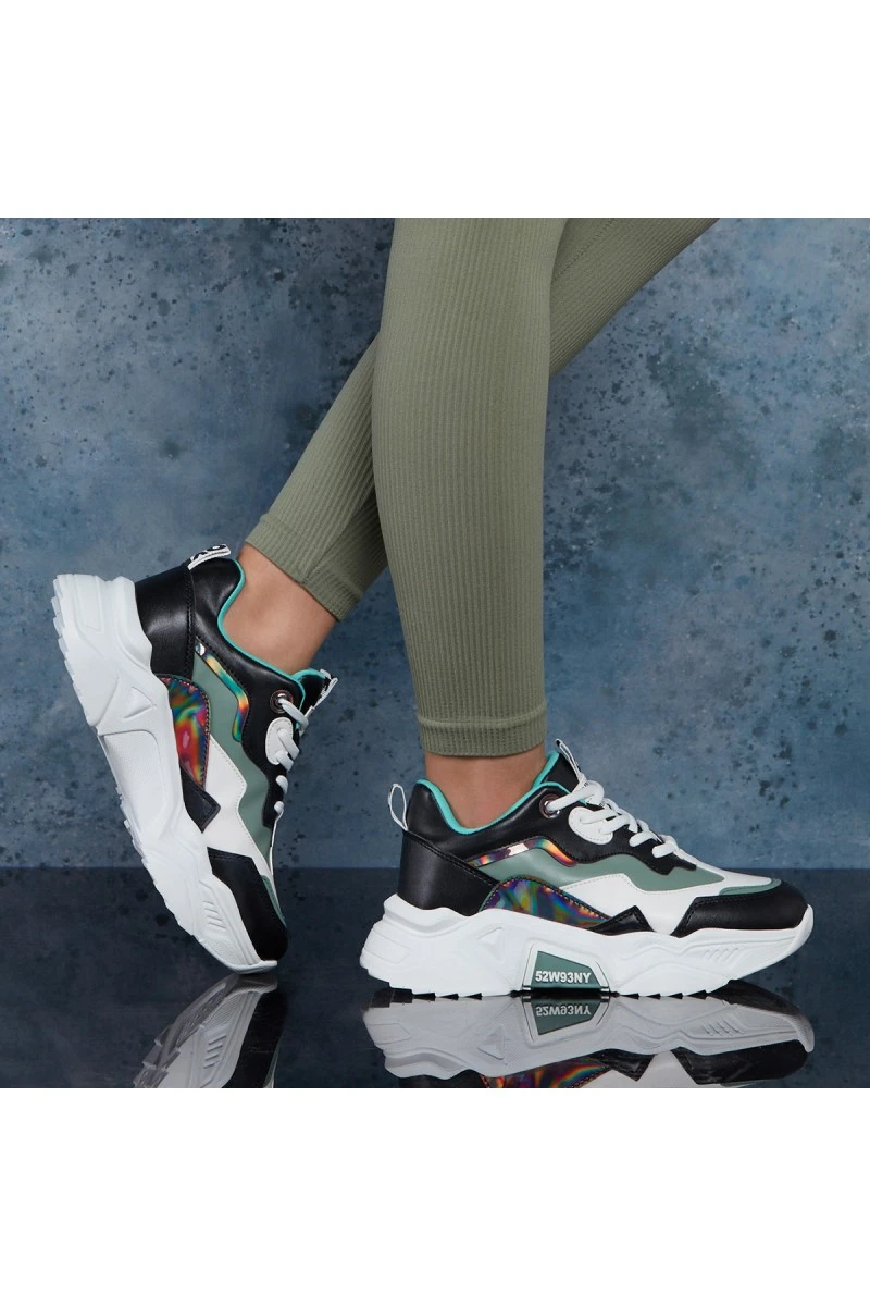 Women&rsquo;s Sneakers - White Black - DS.PMD239K2110