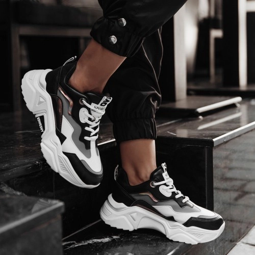 Women’s Sneakers - Black Gray - DS.PMD239K2110