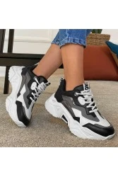 Women&rsquo;s Sneakers - Black Gray - DS.PMD239K2110