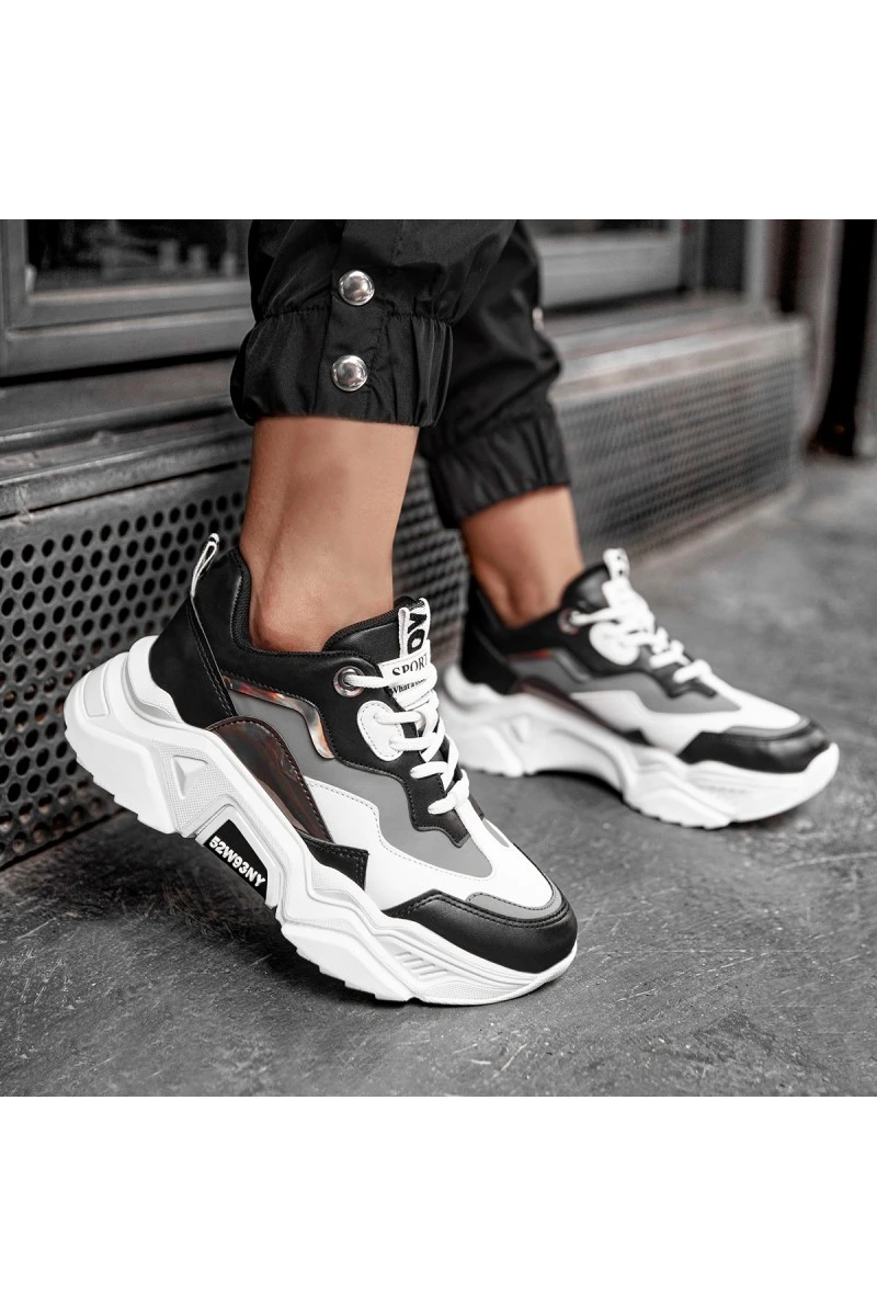 Women&rsquo;s Sneakers - Black Gray - DS.PMD239K2110