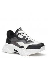 Women&rsquo;s Sneakers - Black Gray - DS.PMD239K2110