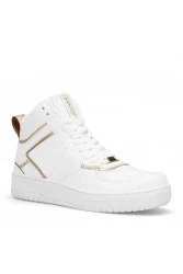 Women's High Top Sneakers - White - DS Maya
