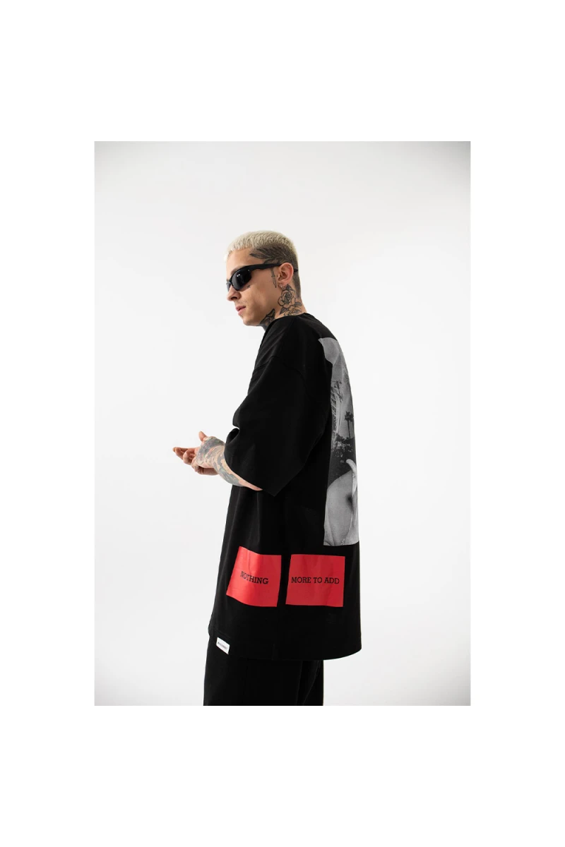 Unisex Oversized T-shirt  - Black