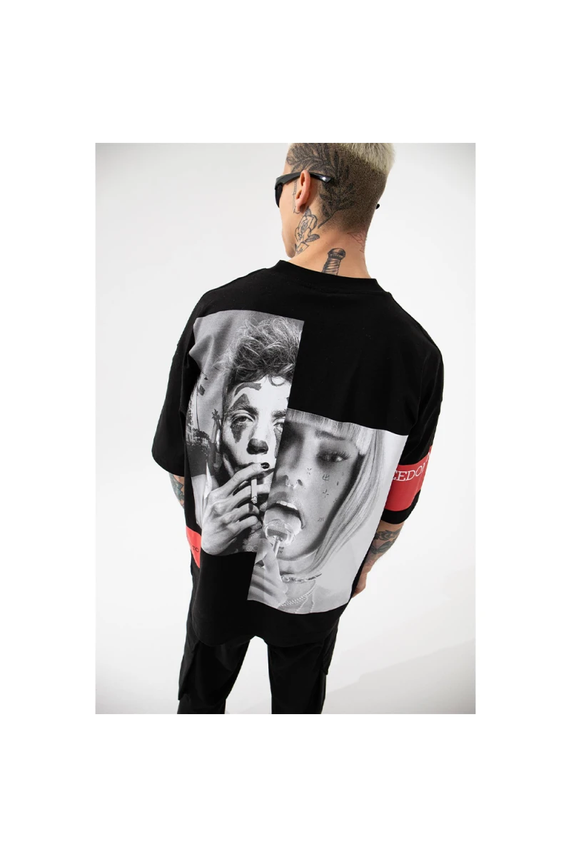 Unisex Oversized T-shirt  - Black